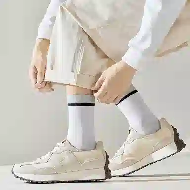 健将 防臭透气吸湿排汗保暖中筒袜 男款 组合装