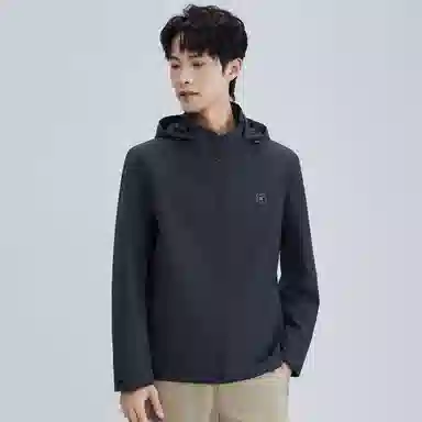 红豆 保暖精致可脱卸帽三防夹克外套 男女同款