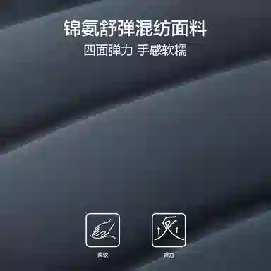 红豆 时尚舒暖鹅绒羽绒服 男款