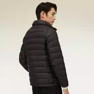 红豆 轻便立领保暖轻薄羽绒服 男款