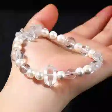WJT White Crystal Bracelet