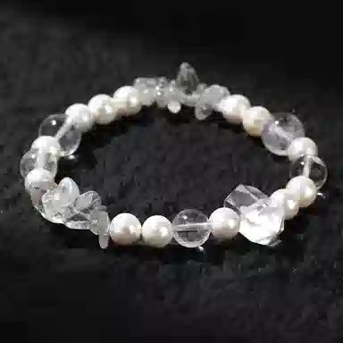 WJT White Crystal Bracelet