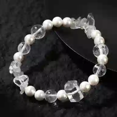 WJT White Crystal Bracelet