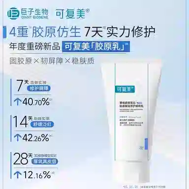 可复美 重组胶原蛋白肌御赋活精粹乳 舒缓保湿修护