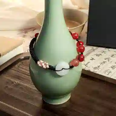 嘉福莱 花香满园系列 守护花神 平安喜乐四季见喜 清冷精致温柔 小众国风原创设计 琉璃 手链 女款