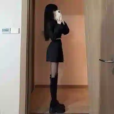 桴生 韩系幂式秋收腰显瘦腰带西服外套西装 女款