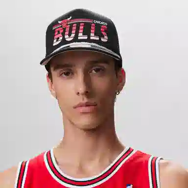 Mitchell & Ness Chicago Bulls Lifestyle Cap Black