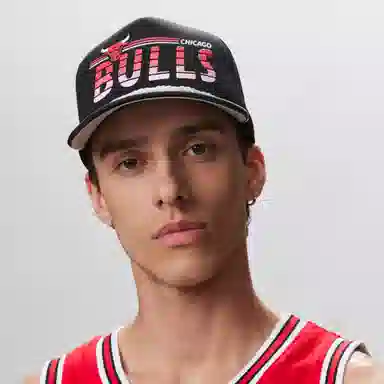 Mitchell & Ness Chicago Bulls Lifestyle Cap Black