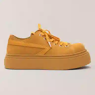SMFK Suede Low Sneakers Ginger