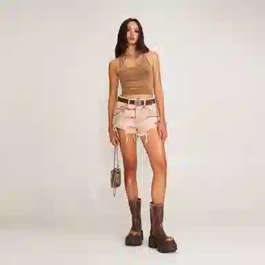 SMFK COMPASS WILD DENIM SHORTS