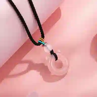 老凤祥 可爱猫咪 新中式国风显白 浪漫甜蜜风 轻奢小众精致百搭时尚设计玉坠#好运 玉髓 项链 男女同款情侣款