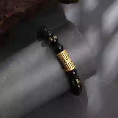 【经典复古】 老凤祥 转运图腾 新中式古典国风国潮精致简约大气高级感设计本命年百搭串珠 招财衲福 #好运天然 玛瑙 手串 男女同款情侣款