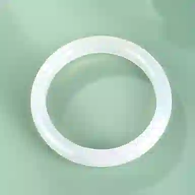 【甄选特级】 老凤祥 经典白月光 新中式国潮古色古香 旗袍汉服 贵妃镯宫廷风 轻奢国风古典感 好运 玉髓 手镯 女款