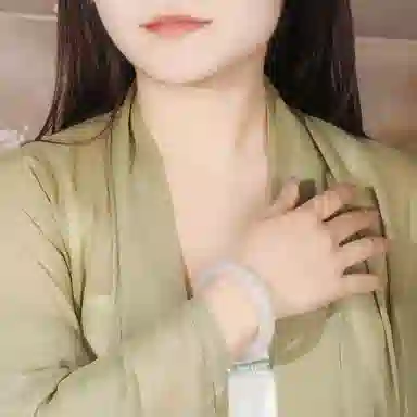 【甄选特级】 老凤祥 青山黛美人贵妃镯 宫廷风古典优雅 温润柔和 雅韵吉祥如意平安顺遂通勤百搭轻奢质感#好运 天山翠 手镯 女款