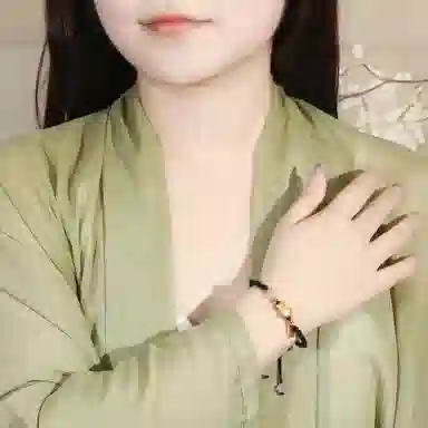 【岁岁平安】 老凤祥 貔貅宝宝 精致可爱唯美轻奢新中式国风国潮招财纳福吞金兽高级感设计#好运 足金 按克计价 黄金手链 男女同款情侣款