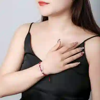 【福运双至】 老凤祥 平安扣转运珠 缠丝纹转运珠 新中式极细编织 简约高级感 吉祥轻奢小众 #好运 玉髓 手绳 男女同款情侣款