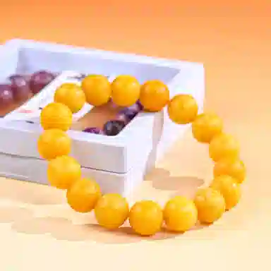 物㯖 国潮雕刻六字真言浅紫冰飘花佛珠招财纳福考试考研上岸绕指柔文艺民族风转运手持 好运 白玉菩提 手串 男女同款情侣款