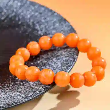 物㯖 国潮雕刻六字真言浅紫冰飘花佛珠招财纳福考试考研上岸绕指柔文艺民族风转运手持 好运 白玉菩提 手串 男女同款情侣款