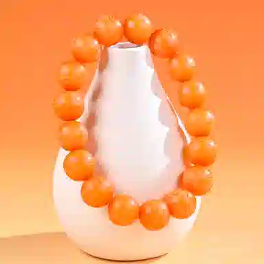 物㯖 国潮雕刻六字真言浅紫冰飘花佛珠招财纳福考试考研上岸绕指柔文艺民族风转运手持 好运 白玉菩提 手串 男女同款情侣款