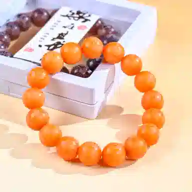 物㯖 国潮雕刻六字真言浅紫冰飘花佛珠招财纳福考试考研上岸绕指柔文艺民族风转运手持 好运 白玉菩提 手串 男女同款情侣款