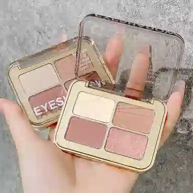 玛可安迪 奢彩四色眼影 易上色自然
