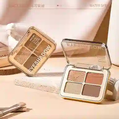 玛可安迪 奢彩四色眼影 易上色自然