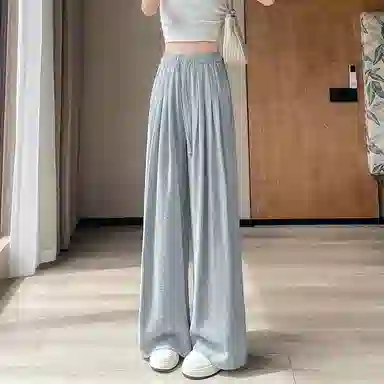 水中花 宽松薄款百搭休闲裤 女款