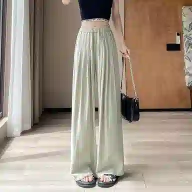 水中花 宽松薄款百搭休闲裤 女款