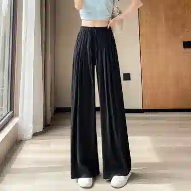 水中花 宽松薄款百搭休闲裤 女款