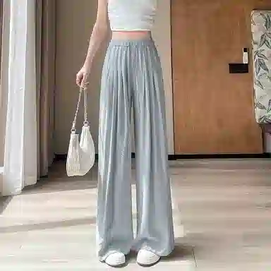 水中花 宽松薄款百搭休闲裤 女款