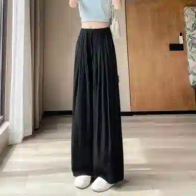 水中花 宽松薄款百搭休闲裤 女款