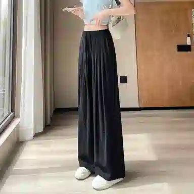 水中花 宽松薄款百搭休闲裤 女款