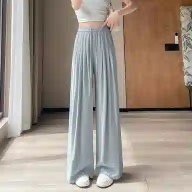 水中花 宽松薄款百搭休闲裤 女款