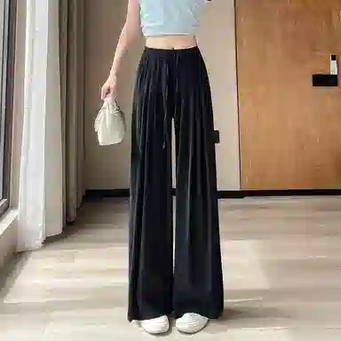 水中花 宽松薄款百搭休闲裤 女款