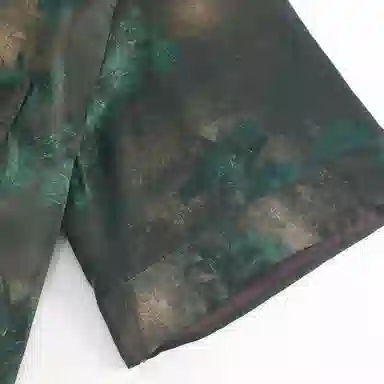 夏芬妍 高级感轻奢复国风印花冰雪丝翻领家居服舒适休闲短袖短裤凉感时尚可外穿夏季睡衣套装 男款