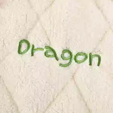 顶瓜瓜 卡通可爱小飞龙时尚甜美风珊瑚绒三层夹棉保暖加绒加厚家居服睡衣套装 男女同款