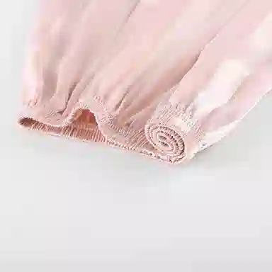 顶瓜瓜 冰丝开衫条纹凉感家居服短袖无袖三分裤睡衣套装 男女同款