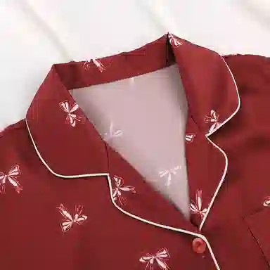 顶瓜瓜 时尚简约透气家居服睡衣套装 女款