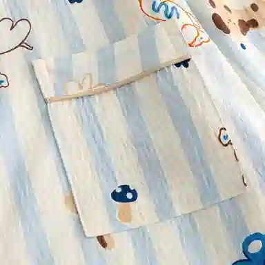 顶瓜瓜 夏季情侣舒适亲肤休闲风家居服睡衣套装 男女同款