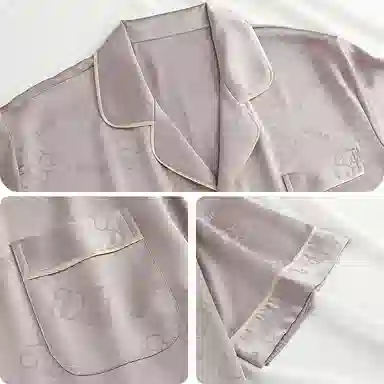 顶瓜瓜 夏季男透气舒适简约时尚柔软面料家居服睡衣套装 男款