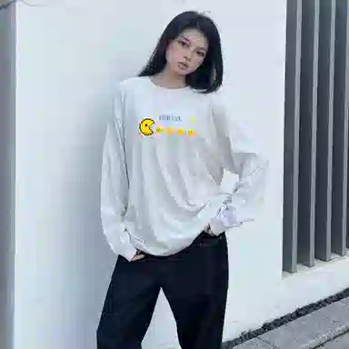 Duoyi 90 White Duck Down Long Sleeve T-Shirt