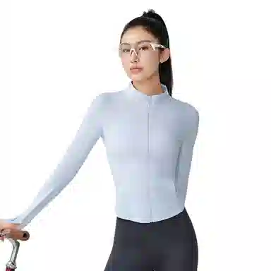 美力城 运动修身百搭时尚透气纯色防晒服 男女同款