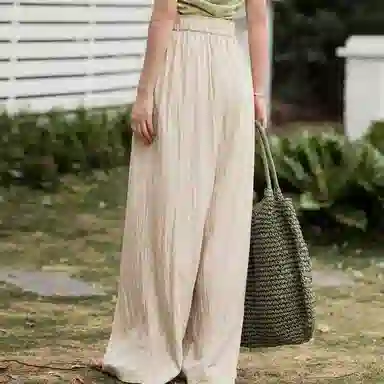 谜秀 冰丝薄款百搭长裤休闲裤 女款