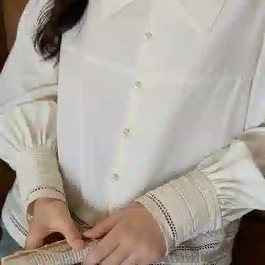 谜秀 复古 优雅 显瘦上衣 女款