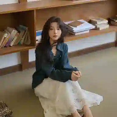 谜秀 温柔 气质 显瘦长裙 女款