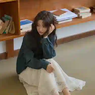 谜秀 温柔 气质 显瘦长裙 女款