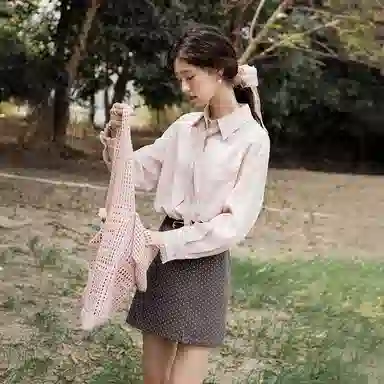 谜秀 时尚舒适百搭长袖衬衫 女款