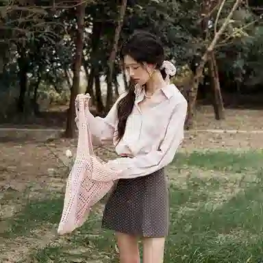 谜秀 时尚舒适百搭长袖衬衫 女款