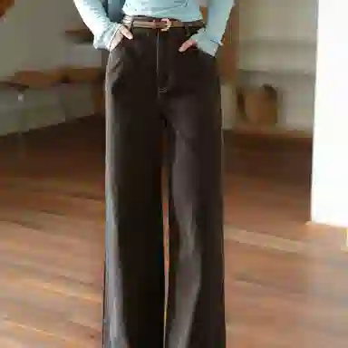 谜秀 显瘦 时尚 气质 长裤 女款