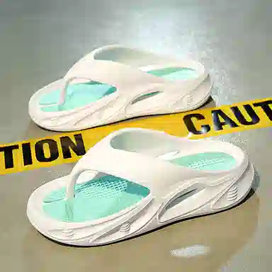 俞兆林 简约时尚个性潮流 防臭防磨防滑人字拖鞋 男女同款